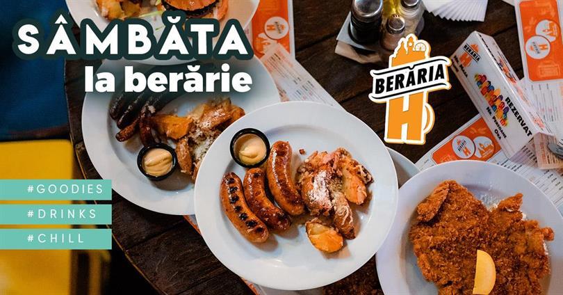Concert Sâmbăta la Berărie // Terasă & Interior, sâmbătă, 02 mai 2026 12:00, Beraria H