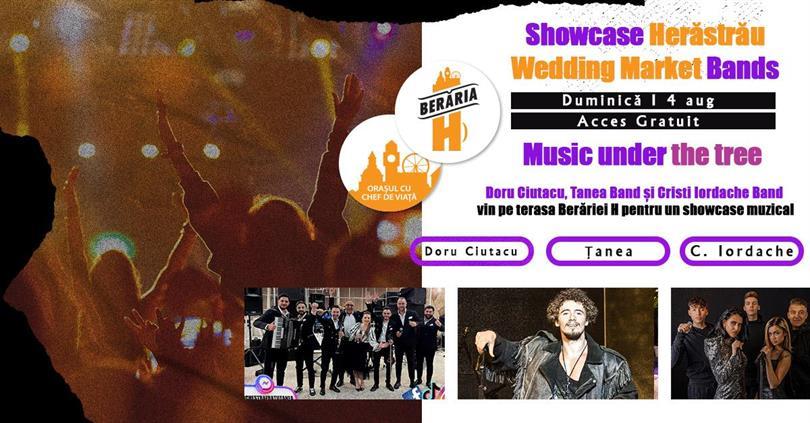 Concert Showcase Herăstrău Wedding Market Bands // Music under the tree // Pe Terasă, Sunday, 04 August 2024 16:00, Beraria H