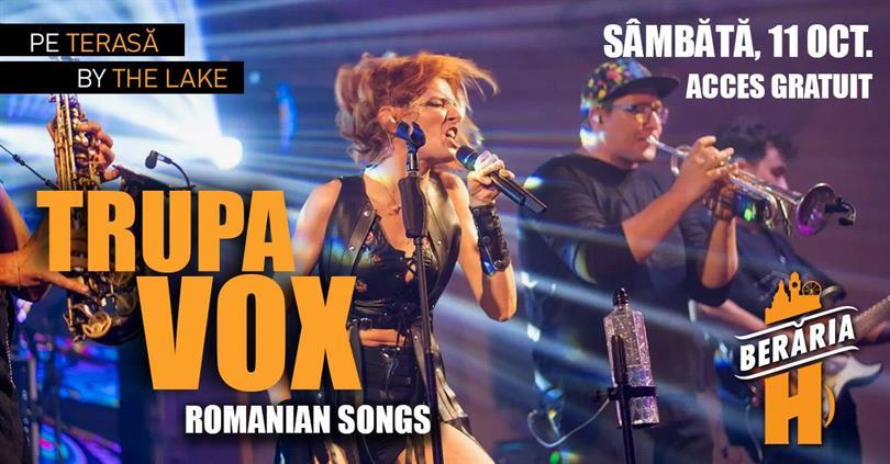Concert Romanian Songs #live with VOX Band I #ByTheLake, Saturday, 11 October 2025 17:00, Beraria H