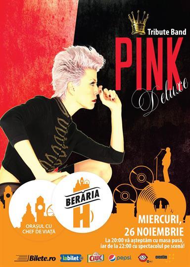Concert Pink Deluxe Tribute Band Concert, Wednesday, 26 November 2014 20:00, Beraria H
