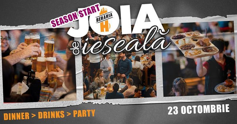 Concert Thirstday: Dinner > Drinks > Party | SEASON START, Thursday, 23 October 2025 18:00, Beraria H