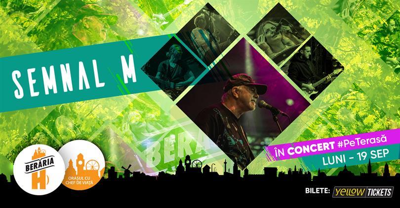 Concert SEMNAL M ✗ 19 september @ Monday, Mon Cher!, Monday, 19 September 2022 17:45, Beraria H