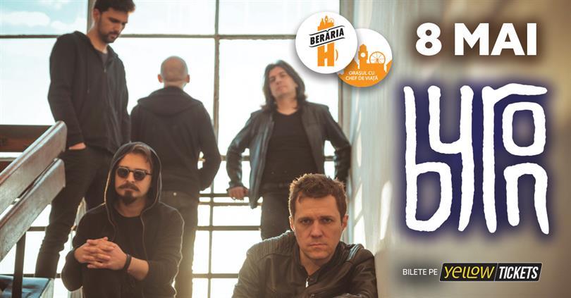Concert Byron is back at @Berăria H, Monday, 08 May 2023 18:00, Beraria H