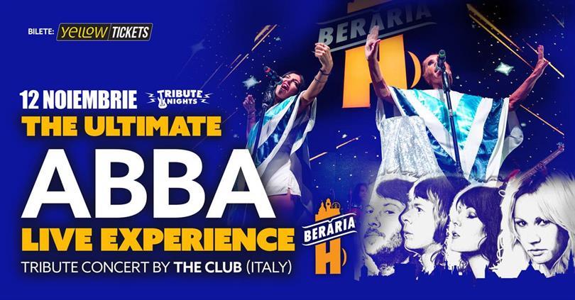 Concert ABBA - The Ultimate Tribute Show by The Club (Italia), Wednesday, 12 November 2025 18:00, Beraria H