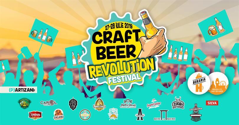 Concert Craft Beer Revolution Festival 2019, sâmbătă, 27 iulie 2019 10:00, Beraria H