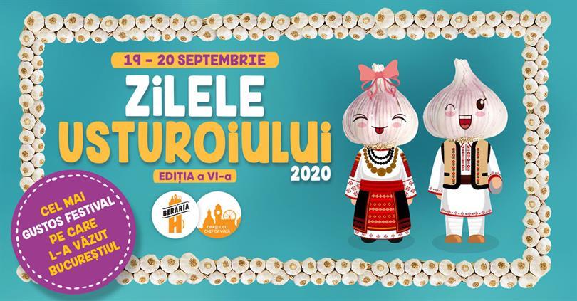 Concert Zilele Usturoiului 2020 // Berăria H, sâmbătă, 19 septembrie 2020 12:00, Beraria H