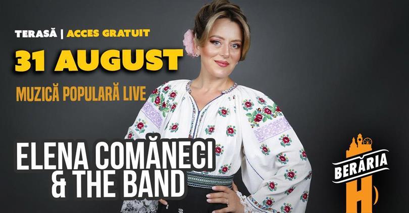 Concert Elena Comăneci & Band // Romanian Music #OnTheTerrace, Sunday, 31 August 2025 17:00, Beraria H