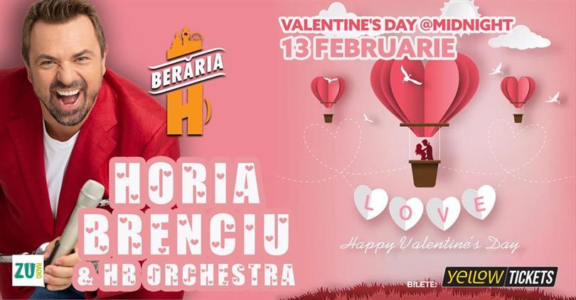 Concert Horia Brenciu & HB Orchestra | Valentine's Day @Midnight | Special Show, marți, 13 februarie 2024 17:30, Beraria H