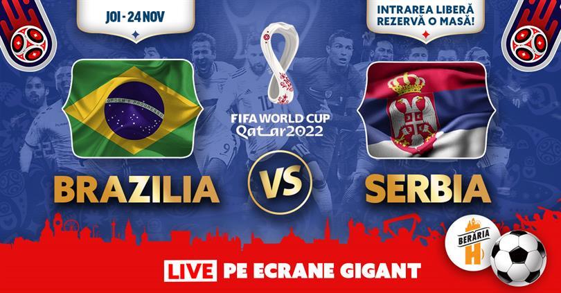 Concert Brazilia vs. Serbia | Fifa World Cup 2022, Thursday, 24 November 2022 18:00, Beraria H