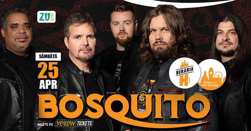 Concert BOSQUITO LIVE at Berăria H | April 25, Saturday, 25 April 2026 17:30, Beraria H