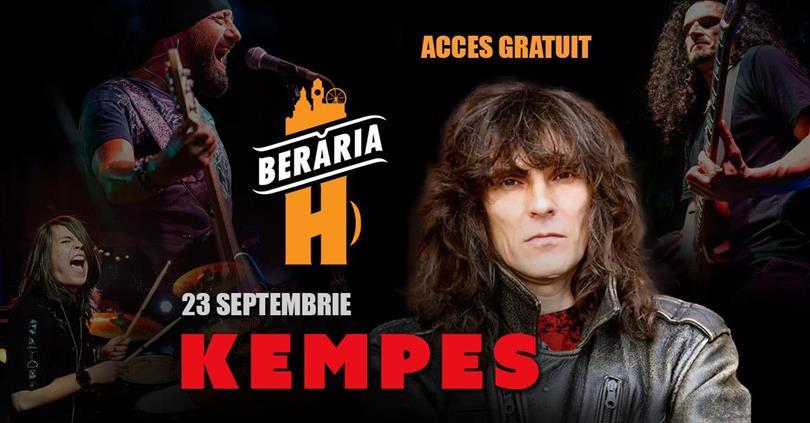 Concert Kempes LIVE @ Berăria H – September 23, Tuesday, 23 September 2025 18:00, Beraria H