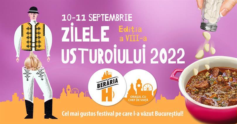 Concert Zilele Usturoiului 2022 | Ziua #1 (duminică, 11 septembrie), Sunday, 11 September 2022 10:00, Beraria H