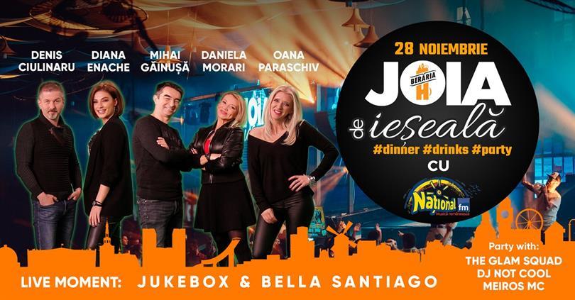 Concert Joia de ieșeală: Dinner > Drinks > Party cu Național FM, joi, 28 noiembrie 2019 18:00, Beraria H