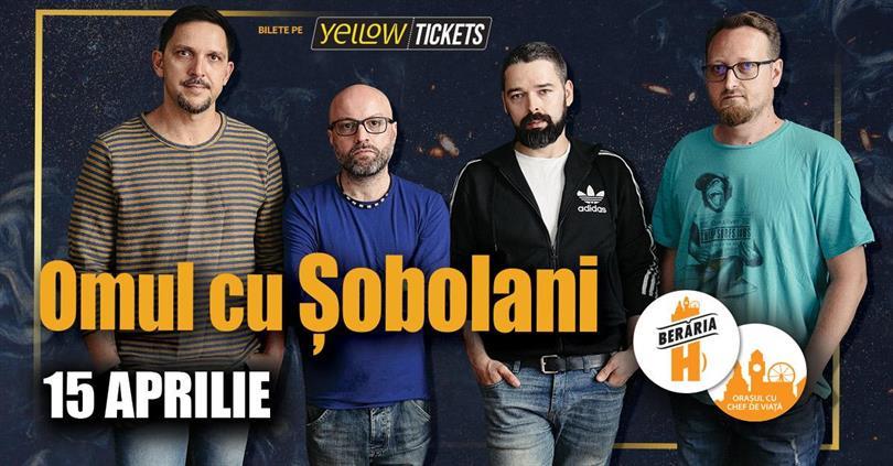 Concert Omul cu Șobolani în concert la Berăria H  pe 15 aprilie, marți, 15 aprilie 2025 17:00, Beraria H