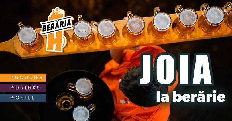 Concert Joia la Berărie, joi, 11 decembrie 2025 12:00, Beraria H
