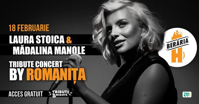 Concert Romanița & Band cântă piesele Laura Stoica & Mădălina Manole, miercuri, 18 februarie 2026 17:30, Beraria H