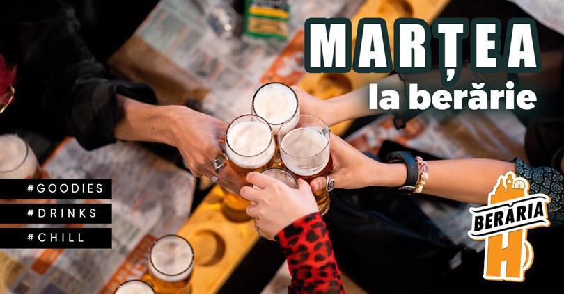 Concert Marțea la Berărie, marți, 21 octombrie 2025 12:00, Beraria H