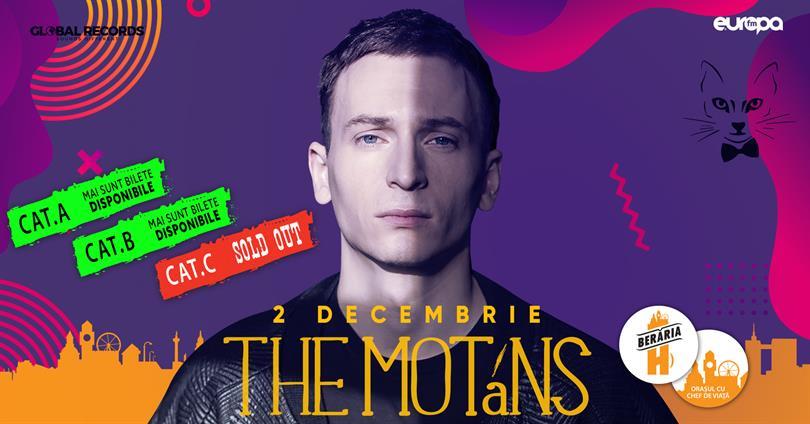 Concert The Motans // 2 decembrie // Berăria H, luni, 02 decembrie 2019 19:00, Beraria H