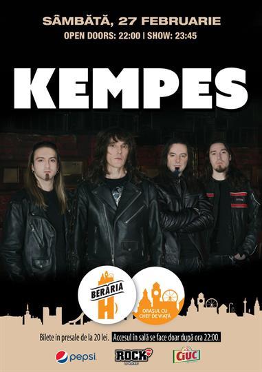 Concert Kempes Concert @Beraria H, Saturday, 27 February 2016 22:00, Beraria H