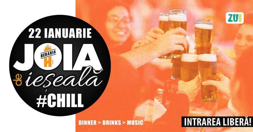 Concert Joia de ieșeală #chill, joi, 22 ianuarie 2026 18:00, Beraria H