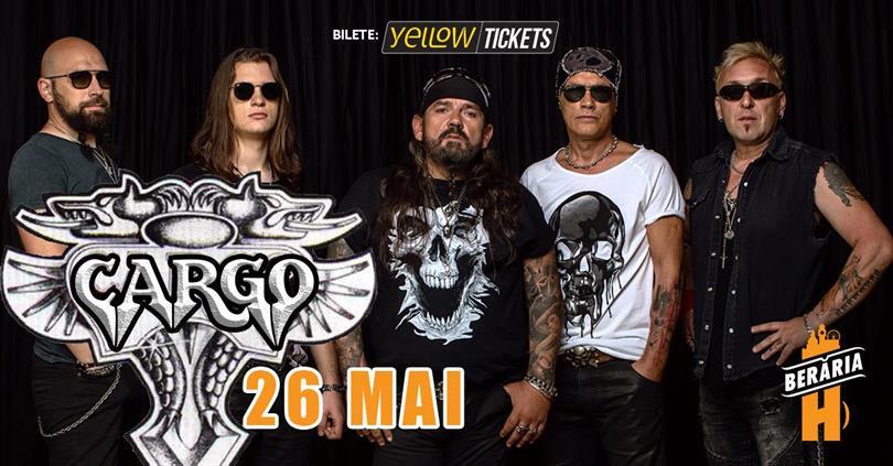 Concert Concert CARGO | Bucharest - Berăria H, Sunday, 26 May 2024 18:00, Beraria H