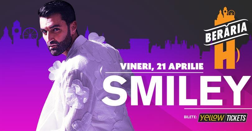 Concert Smiley sings at Berăria H on 21st of April, Friday, 21 April 2023 17:00, Beraria H
