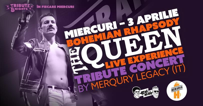 Concert Bohemian Rhapsody > QUEEN Tribute Show by Merqury Legacy [Italy], miercuri, 03 aprilie 2019 19:45, Beraria H