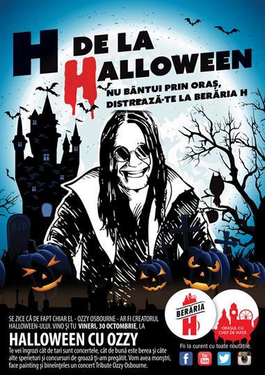 Concert Halloween with Ozzy, vineri, 30 octombrie 2015 20:00, Beraria H