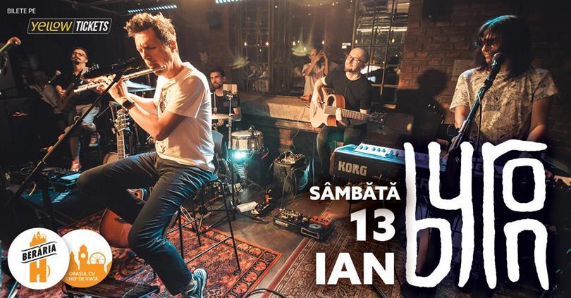 Concert byron în concert // București - Berăria H, sâmbătă, 13 ianuarie 2024 17:00, Beraria H