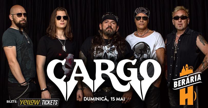 Concert CARGO cântă la Berăria H pe 15 mai, duminică, 15 mai 2022 19:15, Beraria H