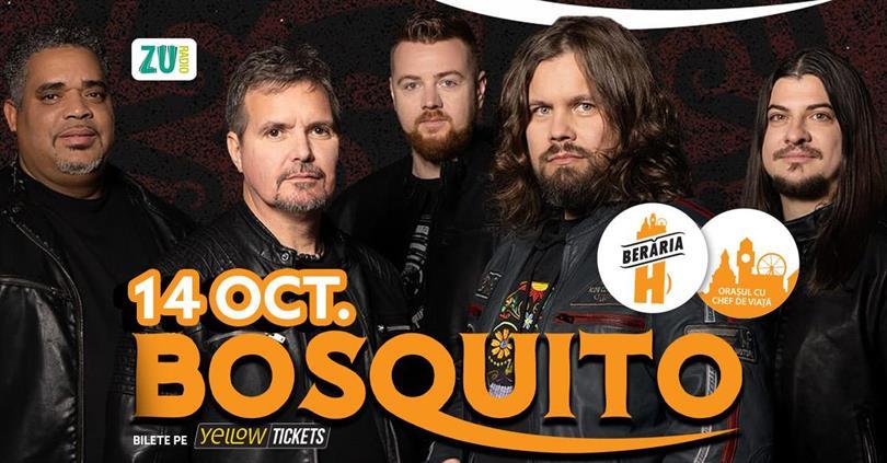 Concert BOSQUITO în concert la Berăria H pe 14 octombrie 2026, miercuri, 14 octombrie 2026 18:00, Berăria H