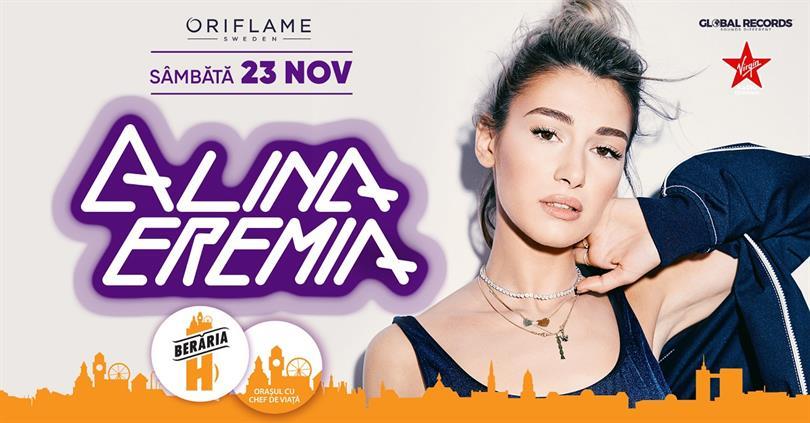 Concert Alina Eremia // 23 November // Berăria H, Saturday, 23 November 2019 17:45, Beraria H