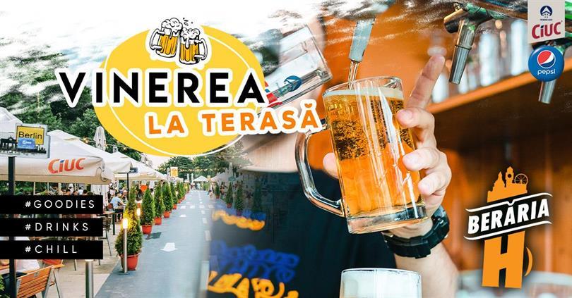 Concert Vinerea la Terasă #ÎnParc, vineri, 29 mai 2026 12:00, Beraria H