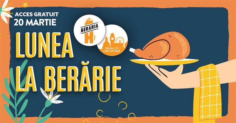 Concert Monday at #Berărie, Monday, 20 March 2023 13:00, Beraria H