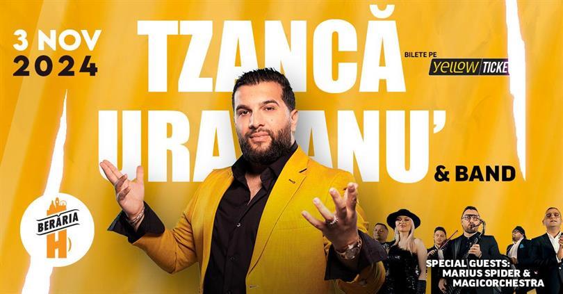 Concert Tzancă Uraganu' & Band în concert // București - Berăria H, duminică, 03 noiembrie 2024 19:00, Beraria H