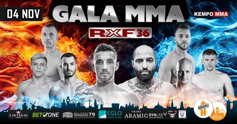 Concert Gala MMA – RXF 36 – București, luni, 04 noiembrie 2019 19:00, Beraria H