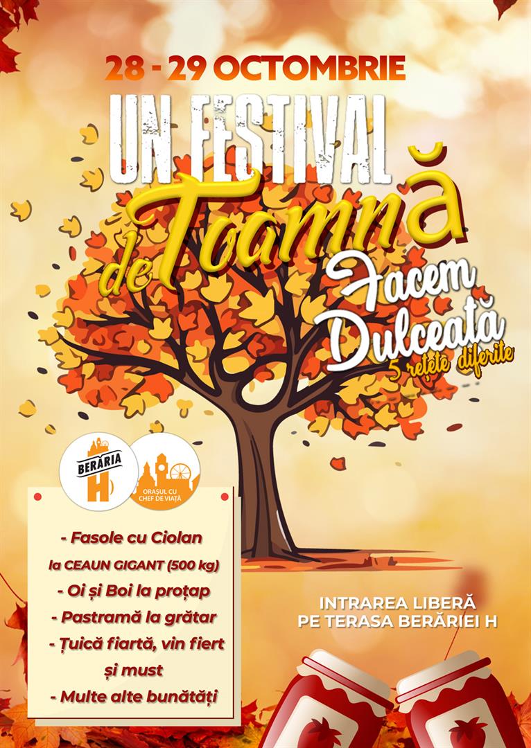 Un Festival De Toamnă X Facem Dulceață | Ziua #2 (duminică, 29 Octombrie)