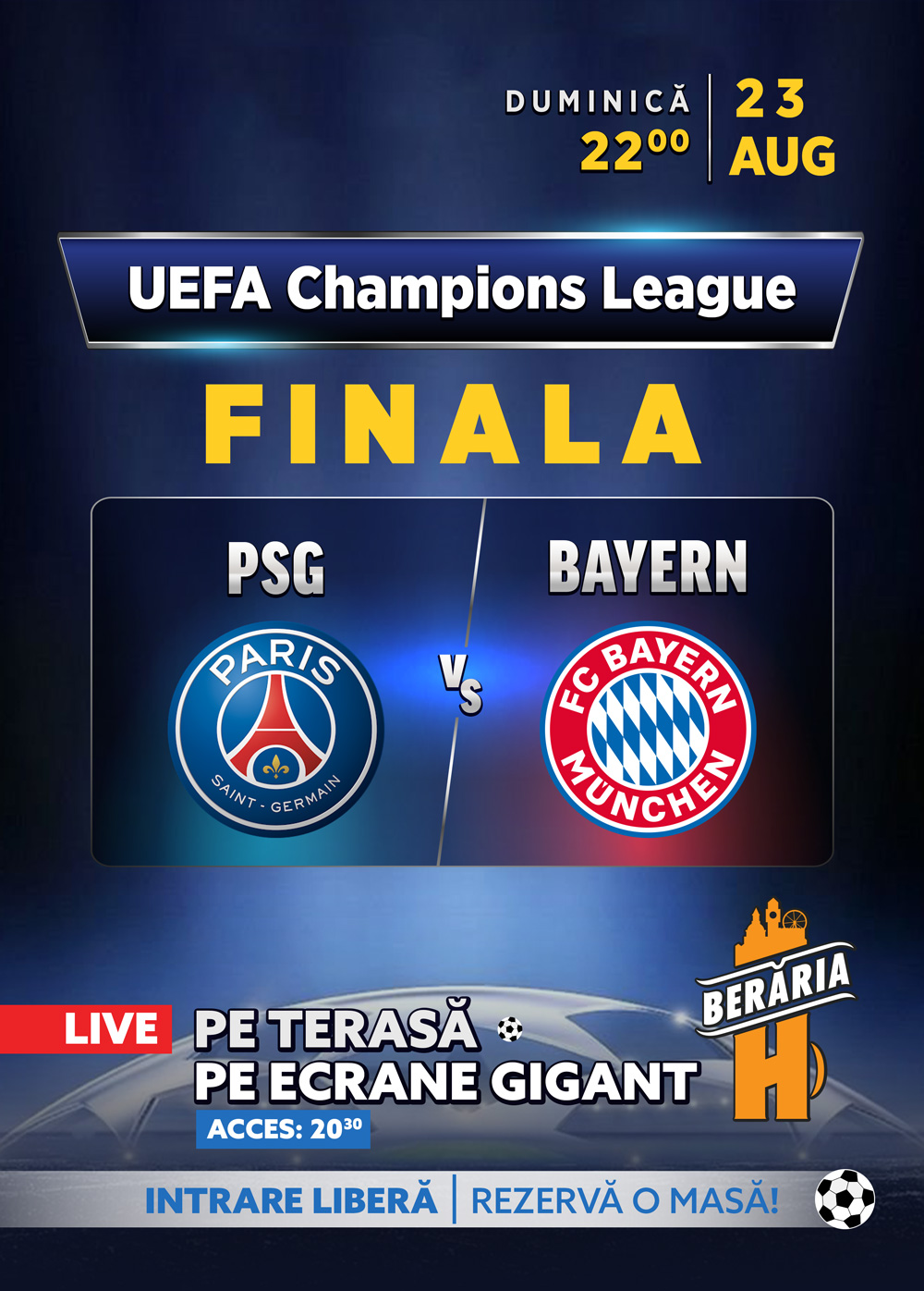 Psg Vs Bayern Munchen Finala Champions League Berăria H